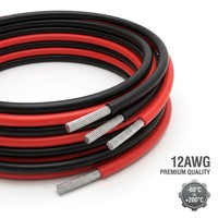 Cable de Silicona para Altas Temperaturas, Cable de Silicona con Aislamiento de Goma de Silicona de 180C-200C