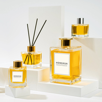 Bouteille en Verre d'Aromathérapie Personnalisée, Grands Diffuseurs Vides en Verre 250ml 500ml et Emballage