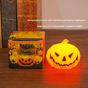 Halloween & Easter LED luce di <span class=keywords><strong>zucca</strong></span> elettronica piccolo ciondolo <span class=keywords><strong>Bar</strong></span> per festosa atmosfera fantasma festa candela decorativa - Product Image 6