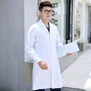 Camice Medico Estetico di Alta Gamma per Uomo e Donna, Manica Lunga e Corta, Abbigliamento da Lavoro Leggero Estivo per Dentisti/Dottori - Product Image 5