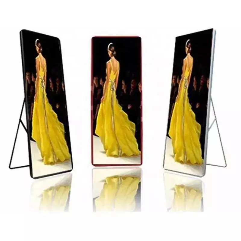 Full Color 1920x640 Moveable Indoor P1.875 Hd Led Poster Displays Alphanumeric Segment Led Display