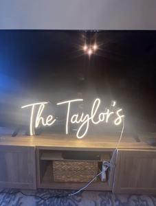 Hình 24 Dấu Hiệu Neon Tùy Chỉnh Dấu Hiệu Màu Xanh Thẩm Mỹ Beauty Salon Thương Hiệu Trang Trí Tiệc Sinh Nhật Cô Dâu Vòi Hoa Sen Dấu Hiệu Neon - Product Image 6