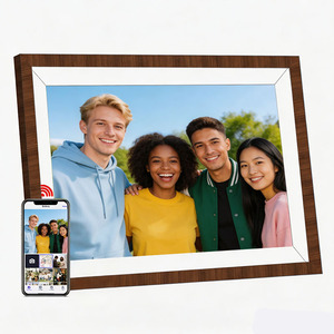 Cadre photo numérique WiFi 7/10,1/15,6 pouces avec lecteur vidéo cloud LCD et écran ABS, téléchargement gratuit, pour la maison et le bureau – Approvisionnement direct usine - Product Image 1