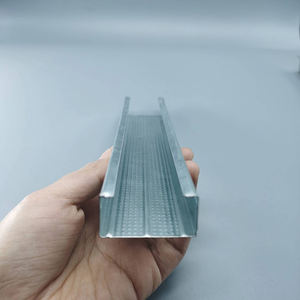 Canal Principal de Techo Suspendido de Acero Galvanizado Industrial Moderno, Viguetas de 38x20mm y 38x17mm, Componentes de Rejilla para Techo - Product Image 3