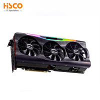 RTX3090 GPU kartu grafis Bit, untuk EVGA RTX 3090 FTW3 ULTRA 24G DDR6X 8K 384 Bit