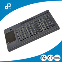 Teclado POS Programable de 63 Teclas al por Mayor con 3 Rieles MSR y Pantalla Táctil para Sistemas POS