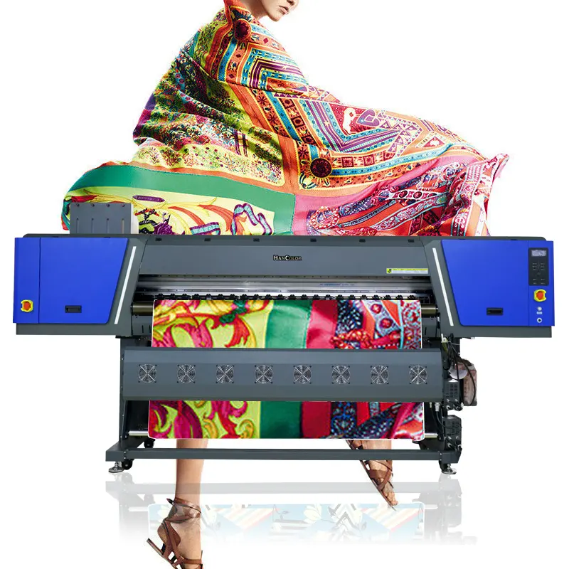 Hancolor Eps I3200 Wide Format Sublimation Printer Machine 1.8m 8 Printhead Curtain Carpet Textile
