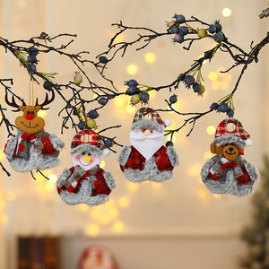 New cross-border <b>Christmas</b> fabric ornaments, <b>Christmas</b> tree ornaments, <b>Christmas</b> decorations, small doll pendants, and gifts. - Product Image 3