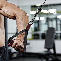 Poignée de maintien robuste pour équipement de fitness et machines à câbles