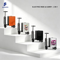 Valise de voyage intelligente à assistance électrique avec logo personnalisé OEM ODM, faible MOQ, pour le marché du Japon et de la Corée