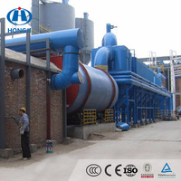 Drielaags Houtzaagsel Palm Fruit Roterende Trommel Droger Machine