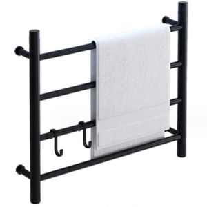 Porte-serviettes électrique en acier pivotant chauffe-serviettes chauffant <span class=keywords><strong>support</strong></span> de machine toilette rotatif intelligent chauffe-serviettes <span class=keywords><strong>radiateur</strong></span> <span class=keywords><strong>support</strong></span> d'étendoir de séchage - Product Image 4
