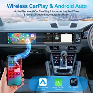 Navihua Dual Screen Android Car Radio Stereo with Passenger Multimedia Screen for Porsche Cayenne 2018-2023 RHD GPS Navigation - Product Image 5