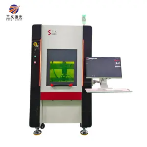 Sanyi Strict Quality Inspection Infrared Laser Glass Drilling Machine Metal Cnc Fiber Laser Cutting Machine