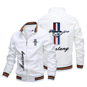 Oferta Especial Chaqueta de Carreras Ford <span class=keywords><strong>Mustang</strong></span> de Alta Calidad para <span class=keywords><strong>Hombre</strong></span> Estándar para Deportes Ocio Primavera Otoño Moda con Letras Bordadas - Product Image 6