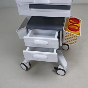 Tốt bền ABS đa chức năng máy tính y tế giỏ hàng điện thoại di động tất cả-trong-một máy tính xách tay giỏ y tá trạm giám sát cụ giỏ hàng - Product Image 5