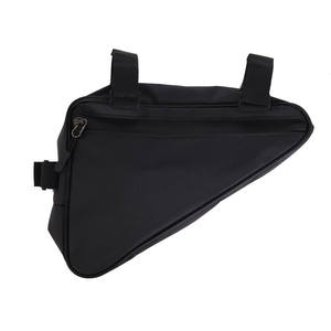 Bolsa triangular unisex para bicicleta, bolsa triangular impermeable de 2L para cuadro de bicicleta de montaña, almacenamiento de equipo de ciclismo - Product Image 5