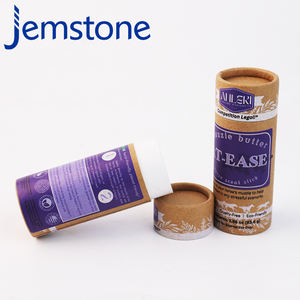 Boîte de papier de cylindre de logo imprimé de taille personnalisée boîte de tube de papier de thé d'emballage rond - Product Image 4