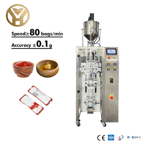 Automatische Einzel-Linien-Abfüll- und Verpackungsmaschine für Flüssigkeiten, Saftkonzentrate, Fruchtfleisch, Ketchup, Soßen und Wasser - Product Image 1