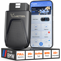 Escáner OBD2 VDIAGTOOL D503 Bluetooth, Herramienta de Diagnóstico Bidireccional Inalámbrica para BMW/MINI/RR, Programador J2534 Pass-Thru
