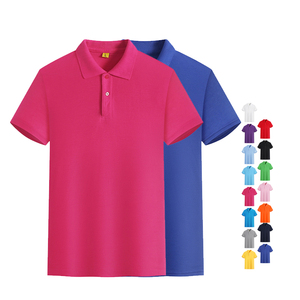 Polo da Uomo con Stampa Logo Personalizzato Prezzo di Fabbrica in Poliestere Blank di Qualità Premium - Product Image 1