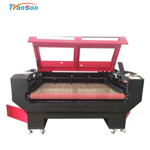 1610 4 Heads 100W Fabric Cloth Leather Auto Feed CO2 Laser Cutting Engraving Machine