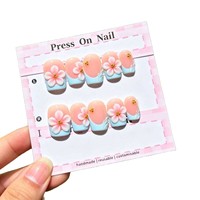 Nouvel Arrivage Faux Ongles Acryliques Éclaircissants à Coller Couverture Complète Accepte Petites Commandes