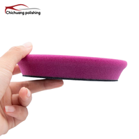 Éponge de polissage pour voiture de 3/5/6 pouces en forme de roue, tampon de polissage en mousse pour le detailing automobile avec support M14