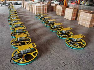 เครื่องเกรียงแบบสั่นสะเทือน24นิ้วระบบสั่นสำหรับการเดินพร้อมกับส่วนประกอบเครื่องยนต์และแกน - Product Image 6