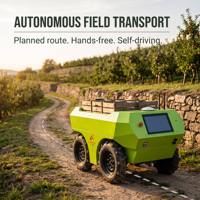 Châssis de robot UGV électrique à navigation autonome pour le transport de marchandises et la patrouille en terrain complexe, en ferme, ranch ou champ ouvert