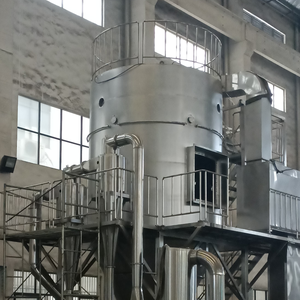 Secador De Pulverização Centrífuga De Aço Inoxidável De Alta Velocidade Máquina De Fabricação De Leite De Aquecimento Elétrico Motor De Alta Produtividade