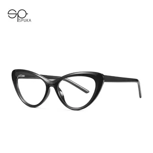 SPUKA #2020 안티 블루 라이트 차단 안경 고양이 눈 프레임 안경 (6 색)
