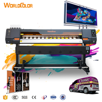 Imprimante numérique industrielle WorldColor 6 pieds 3200/xp600 pour vinyle, éco-solvant, grand format, impression de bannières flexibles, prix usine