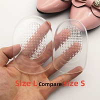Coussinets de chaussures en gel de silicone auto-adhésifs, anti-usure, doux et de haute qualité, absorbant les chocs