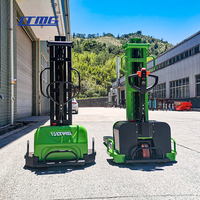 LTMG 500kg 700kg 1000kg chariot élévateur auto-élévateur auto-élévateur à chargement automatique chariot élévateur à palettes auto-chargeant avec batterie au lithium