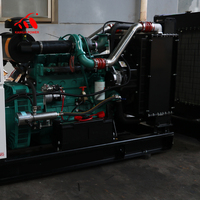 Generador diésel de tipo abierto, funciona con motor DCEC 6BT5.9-G2, con tanque de combustible de Base, 100KW