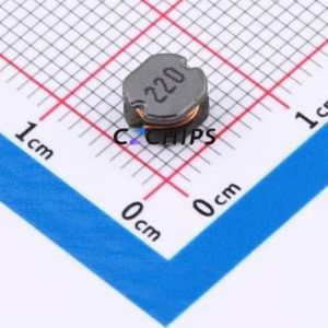 ZECD53-220K ตัวเหนี่ยวนำไฟฟ้าแบบ SMD,5.8x5.2 มม. ( ค่าความเหนี่ยวนำ: 22uH )( ความแม่นยำ: 10% กระแสไฟฟ้าที่กำหนด: 1.5A ) - Product Image 1