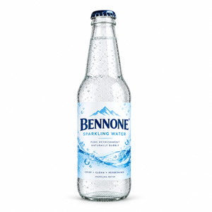 Bevanda Gassata Senza Zucchero al Gusto Arancia Rossa e Pesca 300ml in Bottiglia di Vetro con Certificato di Esportazione - Product Image 2