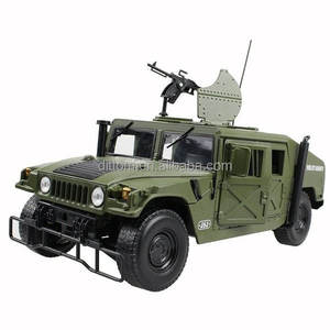 KDW 685004 1/18 Vehículo de Campo de Simulación, Coches Todoterreno Armados de Aleación, Modelo Fundido a Presión, Camión de Batalla de Juguete - Product Image 1