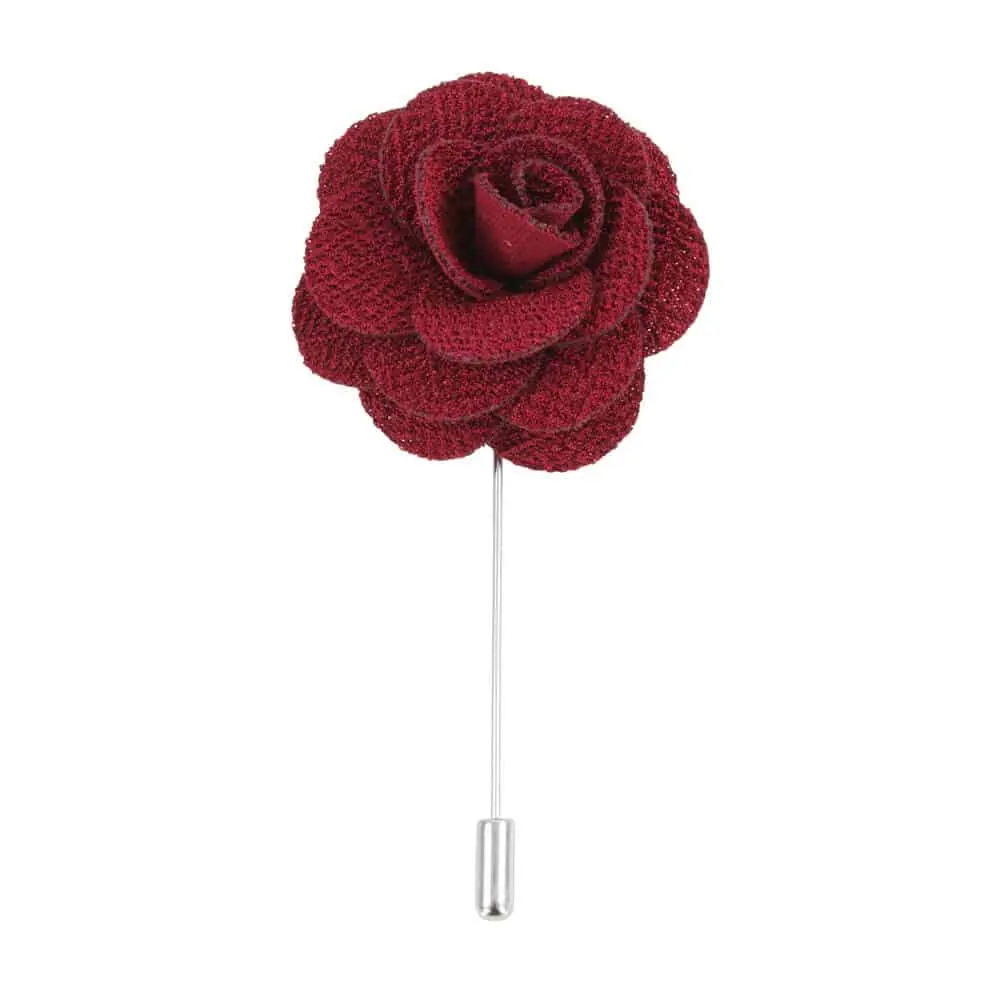 Pin de solapa de flor personalizado de fábrica Original broche pin de solapa de flor pin de solapa Flor al por mayor para recuerdo LP-117