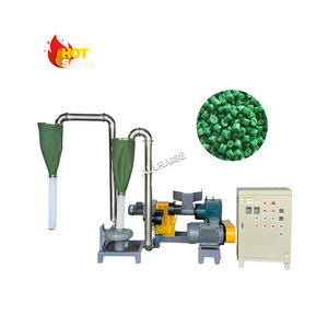 אוטומטי בד שקית גרגירי פלסטיק ביצוע מכונת פסולת פלסטיק מחזור גרנולטור מכונת מיחזור פלסטיק - Product Image 1