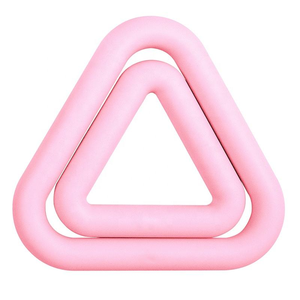 CZFIT Latest Style Silicone Home Gym Fitness for Women Power Pilates Yoga Ring 10Lb Color Triangle <b>Dumbbells</b> <b>Weight</b> Ring Unisex - Product Image 5