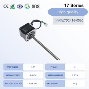 <span class=keywords><strong>Moteur</strong></span> linéaire <span class=keywords><strong>à</strong></span> vis <span class=keywords><strong>à</strong></span> double phase <span class=keywords><strong>de</strong></span> 42 mm, 4,6 V CC, 0,85 A, 1,8 degré, avec vis <span class=keywords><strong>de</strong></span> guidage pour imprimante 3D - Product Image 2