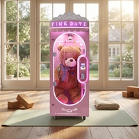 Beibeiying MD-C012 Machine à pinces à monnayeur pour peluches et grandes poupées, modèle d'usine très demandé, certifiée CE, jeu personnalisable