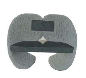 Design américain moderne Bancs commémoratifs en granit noir et sésame blanc <span class=keywords><strong>Pas</strong></span> <span class=keywords><strong>cher</strong></span> en marbre naturel Jardin <span class=keywords><strong>Cimetière</strong></span> Ailes de <span class=keywords><strong>tombe</strong></span> - Product Image 4