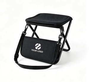 Silla Plegable Portátil Ligera para Viajes y Campamento con Bolsa Resistente con Cierre, Silla de Playa Moderna y Compacta de Oxford para Exteriores - Product Image 3