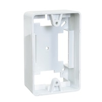 Boîtier de jonction en PVC ignifuge à montage en saillie, simple module, norme américaine, pour interrupteur et prise, approvisionnement transfrontalier Chine
