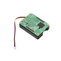 Ventilador de Refrigeración Todo en Uno con Disipador de Calor de Aleación de Aluminio y Cintas Térmicas para Raspberry Pi Compute Module 5 - Kits de Módulos Electrónicos