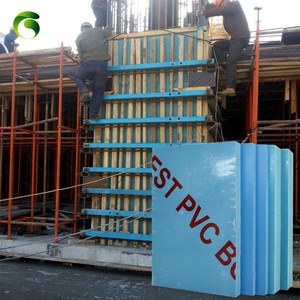 Marc Blue 50 + Lần Sử Dụng 18Mm 17Mm 19Mm 21Mm <span class=keywords><strong>Pvc</strong></span> Shuttering Sheets Nhựa Xây Dựng Ván Khuôn Bê Tông Khuôn Mẫu - Product Image 2