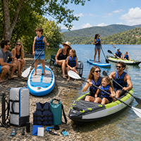 Kit Básico de Tabla de Paddle Inflable Familiar, Programa de Prueba de Mercado, Venta al Por Mayor